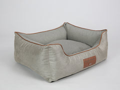 Beckley Orthopaedic Walled Dog Bed - Taupe, Medium