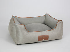 Beckley Orthopaedic Walled Dog Bed - Taupe, Medium