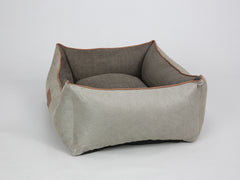 Beckley Orthopaedic Walled Dog Bed - Taupe / Mocha, Medium