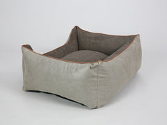 Beckley Orthopaedic Walled Dog Bed - Taupe / Mocha, Medium