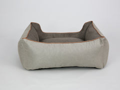 Beckley Orthopaedic Walled Dog Bed - Taupe / Mocha, Medium