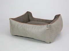 Beckley Orthopaedic Walled Dog Bed - Taupe / Mocha, Medium