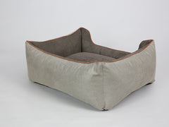 Beckley Orthopaedic Walled Dog Bed - Taupe / Mocha, Medium