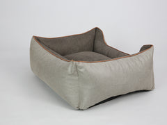 Beckley Orthopaedic Walled Dog Bed - Taupe / Mocha, Medium