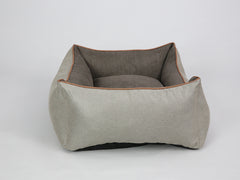 Beckley Orthopaedic Walled Dog Bed - Taupe / Mocha, Medium