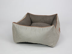 Beckley Orthopaedic Walled Dog Bed - Taupe / Mocha, Medium