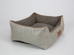 Beckley Orthopaedic Walled Dog Bed - Taupe / Mocha, Medium