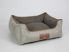 Beckley Orthopaedic Walled Dog Bed - Taupe / Mocha, Medium