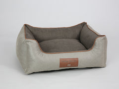 Beckley Orthopaedic Walled Dog Bed - Taupe / Mocha, Medium