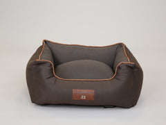 Beckley Orthopaedic Walled Dog Bed - Chestnut / Mocha, Small