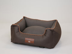 Beckley Orthopaedic Walled Dog Bed - Chestnut / Mocha, Small