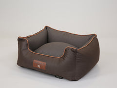 Beckley Orthopaedic Walled Dog Bed - Chestnut / Mocha, Small