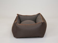 Beckley Orthopaedic Walled Dog Bed - Chestnut / Mocha, Small