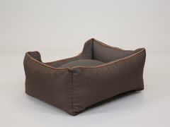 Beckley Orthopaedic Walled Dog Bed - Chestnut / Mocha, Small