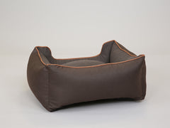 Beckley Orthopaedic Walled Dog Bed - Chestnut / Mocha, Small