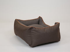Beckley Orthopaedic Walled Dog Bed - Chestnut / Mocha, Small