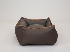 Beckley Orthopaedic Walled Dog Bed - Chestnut / Mocha, Small