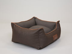 Beckley Orthopaedic Walled Dog Bed - Chestnut / Mocha, Small