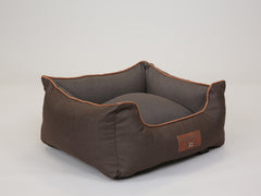 Beckley Orthopaedic Walled Dog Bed - Chestnut / Mocha, Small