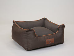 Beckley Orthopaedic Walled Dog Bed - Chestnut / Mocha, Small