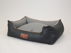 Beckley Orthopaedic Walled Dog Bed - Midnight / Dove, X-Large