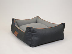 Beckley Orthopaedic Walled Dog Bed - Midnight / Dove, X-Large