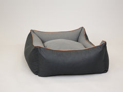 Beckley Orthopaedic Walled Dog Bed - Midnight / Dove, X-Large