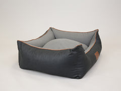 Beckley Orthopaedic Walled Dog Bed - Midnight / Dove, X-Large