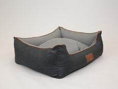Beckley Orthopaedic Walled Dog Bed - Midnight / Dove, X-Large