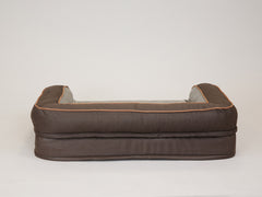 Beckley Dog Sofa Bed - Chestnut / Stone, Medium