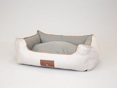 Beckley Orthopaedic Walled Dog Bed - Oyster Grey, Large