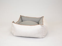 Beckley Orthopaedic Walled Dog Bed - Oyster Grey, Large