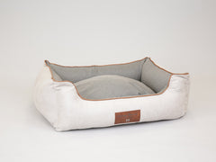 Beckley Orthopaedic Walled Dog Bed - Oyster Grey, Large