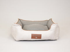 Beckley Orthopaedic Walled Dog Bed - Oyster Grey, Medium