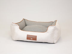 Beckley Orthopaedic Walled Dog Bed - Oyster Grey, Medium