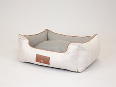 Beckley Orthopaedic Walled Dog Bed - Oyster Grey, Medium