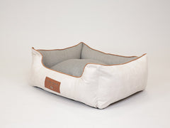 Beckley Orthopaedic Walled Dog Bed - Oyster Grey, Medium
