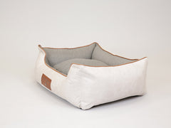 Beckley Orthopaedic Walled Dog Bed - Oyster Grey, Medium