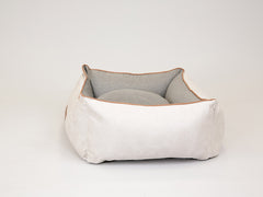 Beckley Orthopaedic Walled Dog Bed - Oyster Grey, Medium