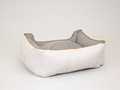 Beckley Orthopaedic Walled Dog Bed - Oyster Grey, Medium