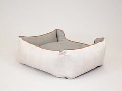 Beckley Orthopaedic Walled Dog Bed - Oyster Grey, Medium