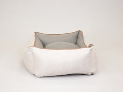 Beckley Orthopaedic Walled Dog Bed - Oyster Grey, Medium