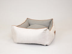 Beckley Orthopaedic Walled Dog Bed - Oyster Grey, Medium