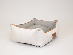 Beckley Orthopaedic Walled Dog Bed - Oyster Grey, Medium