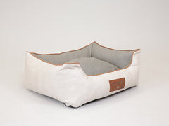 Beckley Orthopaedic Walled Dog Bed - Oyster Grey, Medium