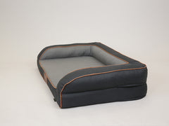 Beckley Dog Sofa Bed - Midnight / Dove, Large
