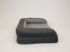 Beckley Dog Sofa Bed - Midnight / Dove, Large