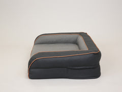 Beckley Dog Sofa Bed - Midnight / Dove, Medium
