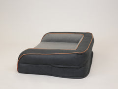 Beckley Dog Sofa Bed - Midnight / Dove, Medium