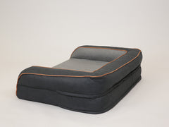 Beckley Dog Sofa Bed - Midnight / Dove, Medium